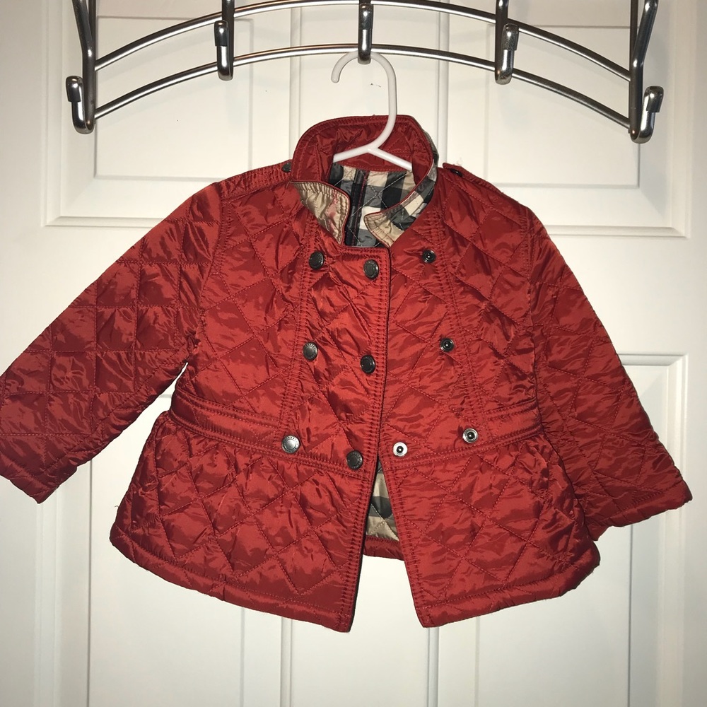 Burberry Peplum Jacket